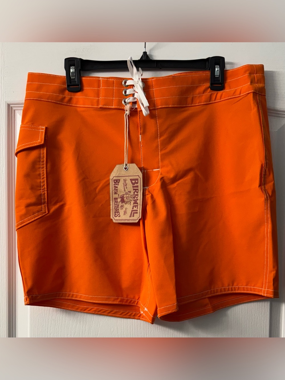 Birdwell 808 surfstretch side pocket boardshorts - medium orange